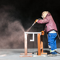 Sandblasting