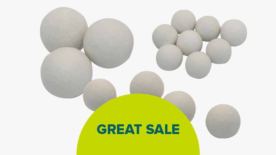 Desiccants - Tabular bed support