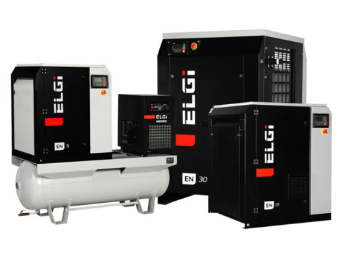 Trois Compresseurs ELGi de serie EG